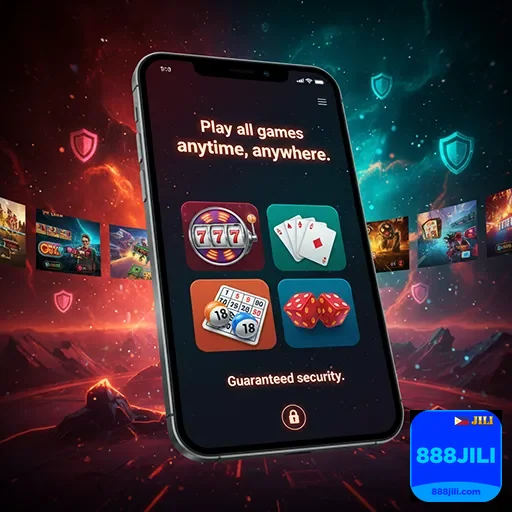 888jili mobile gaming interface 3