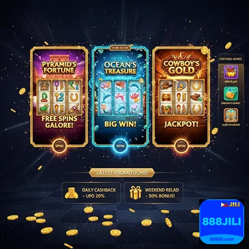 888jili slot games promotions 2
